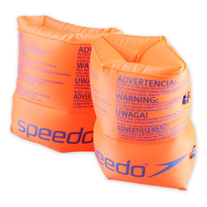 Speedo Roll Up, aufrollbare Schwimmflügel, Kinder, orange