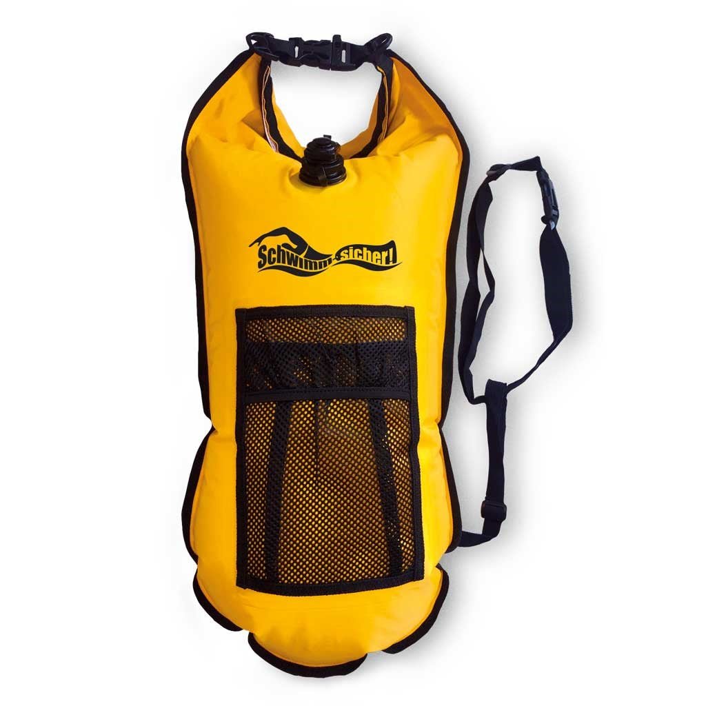 Swim & Safety Buoy, Mesh, gelb